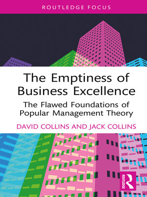 cover image of The Emptiness of Business Excellence
